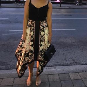 White House Black Market Flare Dress